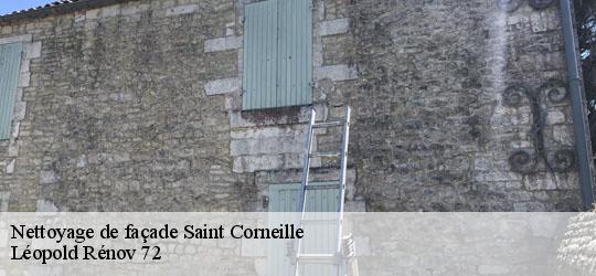 Nettoyage de façade  saint-corneille-72460 Léopold Rénov 72