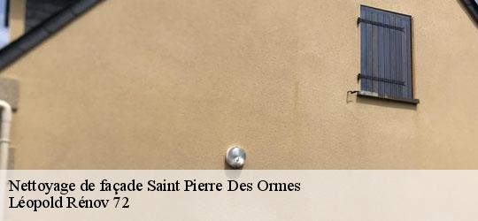 Nettoyage de façade saint-pierre-des-ormes-72600 Léopold Rénov 72