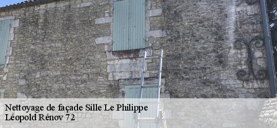 Nettoyage de façade  sille-le-philippe-72460 Léopold Rénov 72