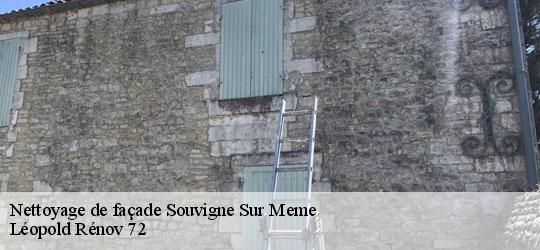 Nettoyage de façade  souvigne-sur-meme-72400 Léopold Rénov 72