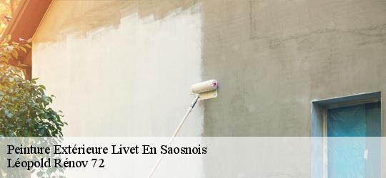 Peinture Extérieure  livet-en-saosnois-72610 Léopold Rénov 72