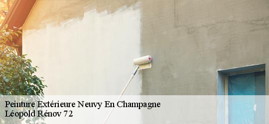 Peinture Extérieure neuvy-en-champagne-72240 Léopold Rénov 72