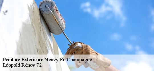 Peinture Extérieure  neuvy-en-champagne-72240 Léopold Rénov 72