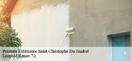 Peinture Extérieure saint-christophe-du-jambet-72170 Léopold Rénov 72