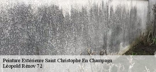 Peinture Extérieure  saint-christophe-en-champagn-72540 Léopold Rénov 72