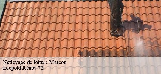 Nettoyage de toiture  marcon-72340 Léopold Rénov 72