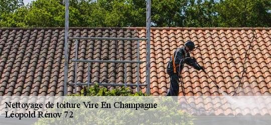 Nettoyage de toiture  vire-en-champagne-72350 Léopold Rénov 72